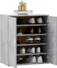 vidaXL Schuhschrank Betongrau 60x35x70 cm Holzwerkstoff Produktbild-Vorschau 9