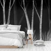 Vlies Fototapete - Noise of the forest at night - Produktbild-Vorschau 2