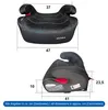 Kindersitz mit ISOFIX und Gurtfuhrung mitwachsend 15-36 kg Produktbild-Vorschau 14