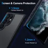 Hülle für Samsung Galaxy S23 Ultra. Bumper Eckenschutz Matt Produktbild-Vorschau 3
