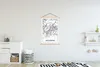 MuchoWow® Textilposter Hattingen - Karte - Stadtplan Produktbild-Vorschau 2