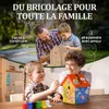 Eli® Kit de cabane à oiseaux en pin pour enfants comprenant Voir les images du produit 2