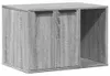 vidaXL Litter box Grey Sonoma 60x40x40 cm Materiál na bázi Náhled obrázku produktu 1
