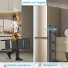 YARDIN Escabeau pliable 4 marches, escabeau, escabeau de Voir les images du produit 3