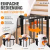 ELONEO Kaminschutzgitter, 75cm hoch, Ofenschutzgitter aus Produktbild-Vorschau 4