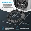 SANILO® WC-Sitz mit Absenkautomatik Gears, Toilettendeckel Produktbild-Vorschau 4