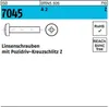 Reyher  Flachkopfschrauben ISO 7045 A 2 M 8 x 20 -Z A 2 Produktbild-Vorschau 1