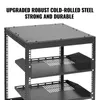 VEVOR 12U-Server-Rack mit offenem Rahmen 15-40" Produktbild-Vorschau 4