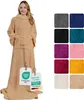 heimtexland ® Ärmeldecke TV Kuscheldecke mit Ärmeln Taschen Produktbild-Vorschau 1