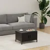 Lendo Online Table basse 68x50x44 cm Métal Noir Voir les images du produit 2
