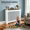 WISFOR Radiatoromsluiting, 112 x 20 x 92,5 cm, MDF, Productafbeelding-voorbeeld 3