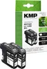 KMP Tintenpatrone passend für Brother LC123BK Black Produktbild-Vorschau 2