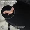 Zestaw 4 krzeseł do jadalni ML-Design z oparciem, czarne, Podgląd zdjęcia produktu 4