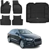 Set di tappetini e fodere per bagagliaio OMAC per Audi Q3 Anteprima dell’immagine prodotto 1