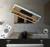 CCT LED Deckenleuchte, schwarz, mit Holz, LED/50W Produktbild-Vorschau 3