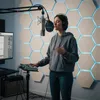 Relaxdays Akustikplatten, 36 Stück, selbstklebend, Hexagon, Produktbild-Vorschau 2