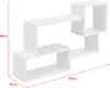 Étagère suspendue Kvinesdal 87x18x54cm Étagère murale avec Voir les images du produit 3