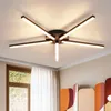 ZMH LED lampa sufitowa czarna lampa sufitowa 24W ciepłe Podgląd zdjęcia produktu 1