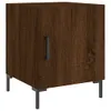 vidaXL Nachttische 2 Stk. Braun Eichen-Optik 40x40x50 cm Produktbild-Vorschau 12