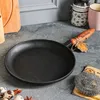Pfannkuchenpfanne Gusseisen mit Holzgriff - ø 24 x 2,5 cm - Produktbild-Vorschau 3