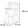 Bandits & Angels Puppenhaus aus Holz, rosa/blaues Produktbild-Vorschau 10