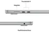 MacBook Air 15" M5, Silber, M5 (10-CPU/10-GPU), 16GB, Produktbild-Vorschau 6