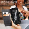 A person is using a phone case with card slots to pay at a terminal. Produktbild-Vorschau