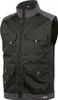 DASSY® Faro gilet estivo bicolore NERO/GRIGIO CEMENTO Anteprima dell’immagine prodotto 1