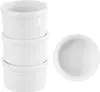 4x žiaruvzdorná keramická miska na pečenie Ramekin 40 ml Náhľad obrázku produktu 4