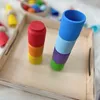 Montessori-Spielzeug „Regenbogen Steckpuppen in Tassen mit Produktbild-Vorschau 5