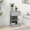 VidaXL 808656, Kolor betonu, Drewno, 400 mm, 350 mm, 650 Podgląd zdjęcia produktu 1