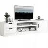 Tv Skrinka Biela Stojaca Tv Komoda Moderná 120 Cm Náhľad obrázku produktu 1