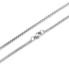 DonDon® Herren Halskette Edelstahl Länge 56 cm - Ø 0,3 cm Produktbild-Vorschau 2
