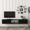 Mobile TV 'Paltamo' 180x31x29,5cm nero Anteprima dell’immagine prodotto 3