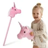 Mamabrum Hobby Horse Unicorno Rosa 80 cm – Cavallo a Anteprima dell’immagine prodotto 1