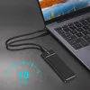 M2 SSD-Gehäuse M.2 NVMe NGFF SATA Gehäuseadapter 10 Gbit/s Produktbild-Vorschau 14