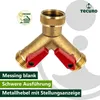 tecuro 2-Wege Y-Verteilerstück 1 Zoll (DN20), einzeln Produktbild-Vorschau 2