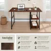 Table de bureau Paisley 120x50x73,5cm - Bois foncé Voir les images du produit 2