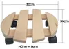 4x dessous de plat à roulettes ronds 30x30 cm - charge max. Voir les images du produit 8