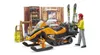 bruder 63102 bruder  bworld Berghütte mit Snowmobil Voir les images du produit 5