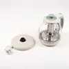 A glass electric kettle and its base are displayed on a white background. Anteprima dell’immagine prodotto