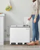 SONGMICS Systém třídění odpadu, 3 x 18 l, ergonomický, 3 Náhled obrázku produktu 4