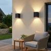 Grafner® Aluminium Wandlampe 37SQWB-2 schwarz Wandleuchte Produktbild-Vorschau 7