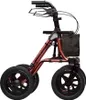 Dietz Taima XC Air Rollator rot, 12' Luftbereifung, Produktbild-Vorschau 2