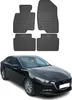 2013-2018 Mazda 3 Fußmatten Gummi Schwarz 4 tlg Produktbild-Vorschau 1