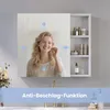 AQUABATOS Spiegelschrank Bad mit Beleuchtung Linksoffener Produktbild-Vorschau 4