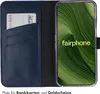 Selencia Echtleder Klapphülle Fairphone 6 - Dunkelblau Produktbild-Vorschau 3