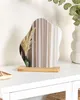 BELIANI Lustro jasne bambusowe drewno podstawka 22 x 19 cm Podgląd zdjęcia produktu 2
