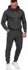 Herren Jogginganzug einfarbig 100% BW 586 Anthrazit XXL Produktbild-Vorschau 1