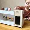 Set da gioco per gelateria in legno con macchina per il Anteprima dell’immagine prodotto 8